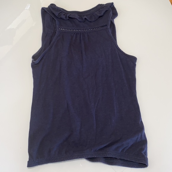 Blue ruffled halter - Picture 2 of 3